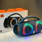 Portable Waterproof 100W High Power Bluetooth Speaker RGB Colorful Light Wireless Subwoofer Stereo Surround Subwoofer boombox