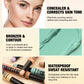 6 Colors Concealer Stick Face Primer Base Makeup Covering Facial Blemishes Contour Cosmetics Red Green Concealer Cream Stick