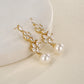 ZAKOL 2023 New Shiny Marquise Leaf Zircon Bridal Earrings AAA Cubic Zirconia Charming Design Drop Earring for Women Wedding