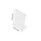 Transparent Acrylic Frames Photos Picture Frame Magnetic Double Sided Photo Frame Kpop Photocard Holder Album Poster Tag Display