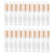20 Pcs Crystal Eyelash Cleaning Brush Lashes Shampoo Brush Eyelash Extension Peel Off Blackhead Remover Makeup Tools Supplies