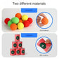 1 set of toys suitable for indoor and outdoor activities, including sports, jumping, cartoon dart board, throwing sticky balls