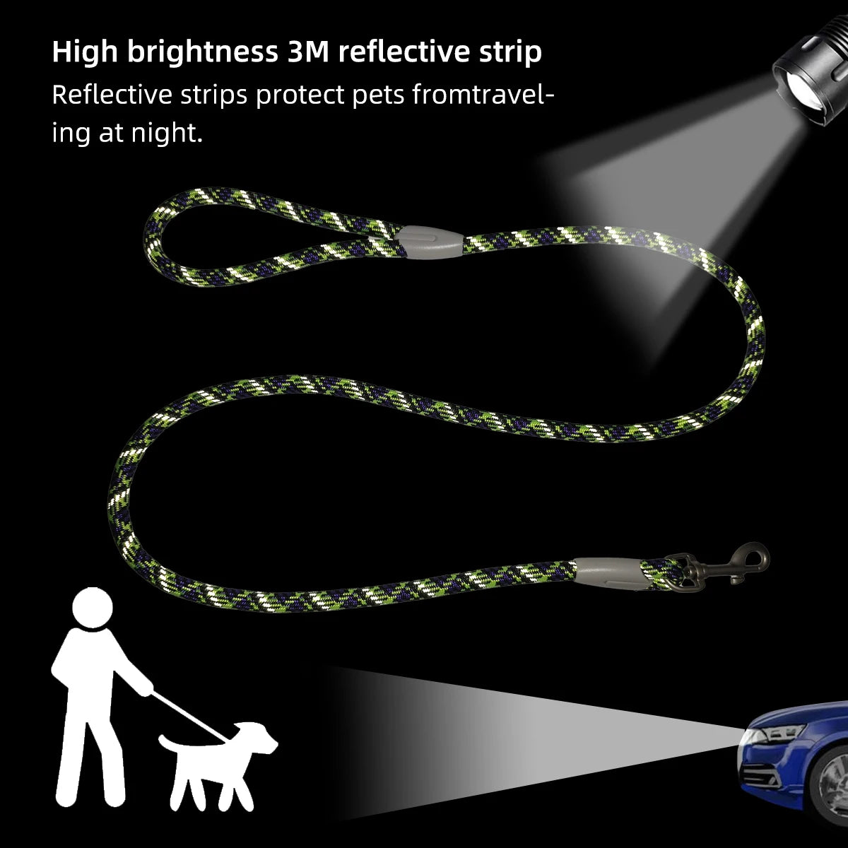 Leashes And Collar Set For Small Medium Large Dogs Pet French Bulldog Chihuahua Pug Outdoor Walking Lead Collar Leash Supplies