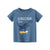 2-9 Years T Shirt Cartoon Animals Baby Kids Boys Girls Children Cotton Short Sleeves Summer Clothing Dinosaur Printing KF917