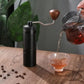 Manual Coffee Grinder External  Adjustable Grinder Stainless Steel Cone Burr Hand Coffee Mill Travel Camping Kitchen Office Use