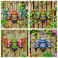 Wall Hanging Art  3D Sculpture Wall Art  Sculpture Ornament for Living Room Garden Bedroom