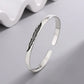 925 Sterling Silver Bracelet Bangle Feather Golden Flower Vintage Punk For Woman Men Fashion Jewelry Gift Dropship Wholesale