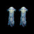 LED Jellyfish Lamp Colored DIY Mermaid Jellyfish Light Hand-held Luminous Lantern Girls Birthday Party Wedding Decor Night Light