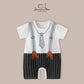 Baby Boys Thin Rompers Baby Girls Short Sleeve Bodysuit Newborn Infants Jumpsuit for Summer New Korean Style Costume
