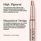 12 Colors Eyeshadow Stick Double Head Waterproof Long Lasting Metallic Shimmer Highlighter Cream Pen with Brush for Eyes