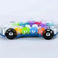 Baby toys Toddler Police Car Electric Vehicle Toy Auto Driving Transparent Gears Music Lights Cars Toys for Kids Boys