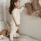 1-6T Toddler Kid Baby Girl Clothes Set Summer 100% Cotton Long Sleeve T Shirt Top Pant Suit Homewear Stretch 2pcs Pajamas Set