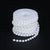 5yards/roll Imitation Pearl Chain White 3-12mm Round Beads Chain for Home Wedding Clothing Decoration Jewelry Making Accessories