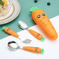 1/3PCS Baby Feeding Utensils Cartoon Fork Spoon Child Cutlery Set Kid Tableware Kitchen Gadgets Cake Vegetable Fork Teaspoon