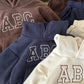 Children's Fleece Suits Insulated Baby Boy Winter Clothes Sets Letters Pullover Hoodie Sweater Top Pants Outfit Girl Tracksuit