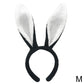 Cute Easter Bunny Ears Headband Women's Plush Lugs Hare Ears Hairband Girl Rabbit Ears Headwear Cosplay Costume Hair Accessories