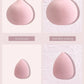 Maange 5 PCs Mini Cosmetic Egg Wet and Dry Dual Use Foam Large Powder Puff Makeup Tools