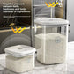 Seal Rice Bucket Vacuum Rice Buckets Cat Food Bucket Pet Food Storage Bucket Dust-proof Grain Jar Glass Jar Home Storage Box
