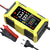 For Lead Acid / Lithium Iron Battery 14.6V/12V 6A 90W EU US Plug Car Battery Charger Pulse Repair 110V/240V Input
