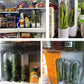 1PC Pink Fresh Herb Keeper Vanilla Vegetables Fresh Preservation Bottle Herb Saver Storage Container Storage Box﻿ Kitchen Tool