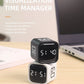 Gravity Flip Timer Silent Vibration Sound Alarm 5-60 Minutes and Custom Countdown Perfect For Working Learning Cooking Study