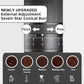 Manual Coffee Grinder External  Adjustable Grinder Stainless Steel Cone Burr Hand Coffee Mill Travel Camping Kitchen Office Use