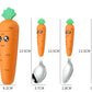 1/3PCS Baby Feeding Utensils Cartoon Fork Spoon Child Cutlery Set Kid Tableware Kitchen Gadgets Cake Vegetable Fork Teaspoon