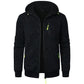 New Streetwear Men's Long Sleeve Sweatshirts for Men Zipper Hooded Oversize Winter Warm Jacket Coat Outdoor Tracksuit Men